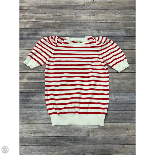 Sweater By Vine & Love In Striped Pattern, Size: L