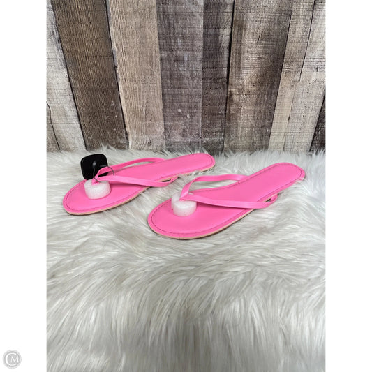 Sandals Flats By J. Crew In Pink, Size: 10