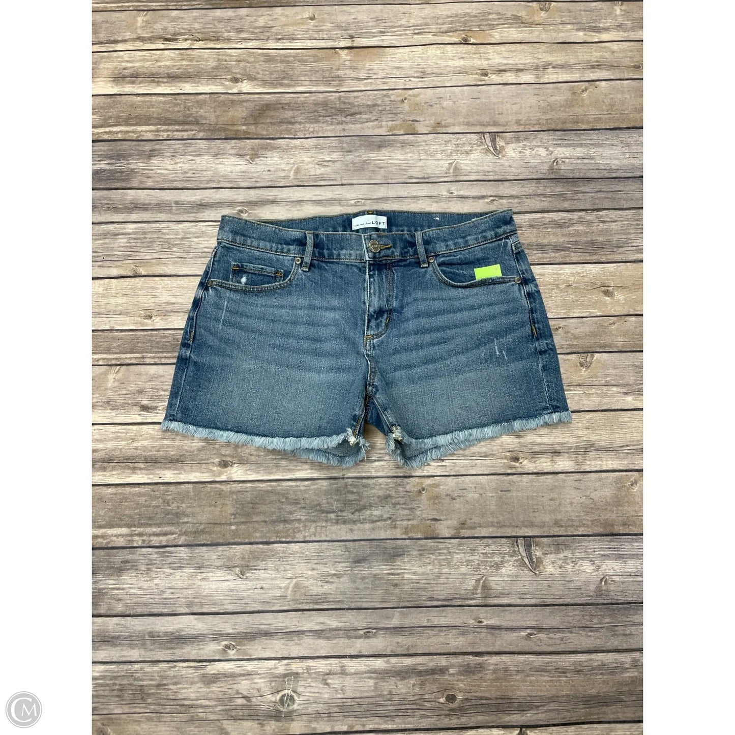 Shorts By Loft In Blue Denim, Size: 4