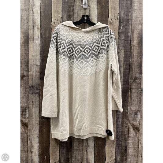Sweater By J. Jill In Cream, Size: 2x