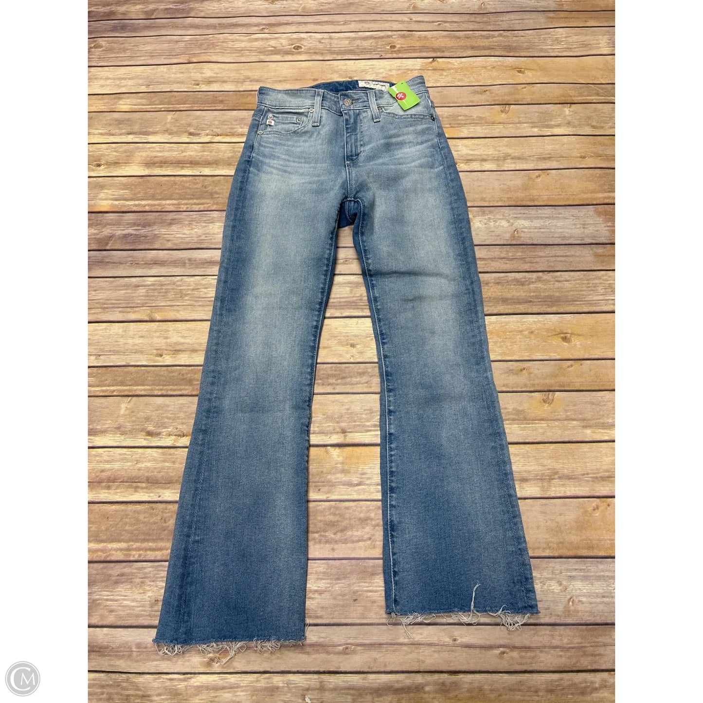 Jeans Flared By Veronica Beard In Blue Denim, Size: 0