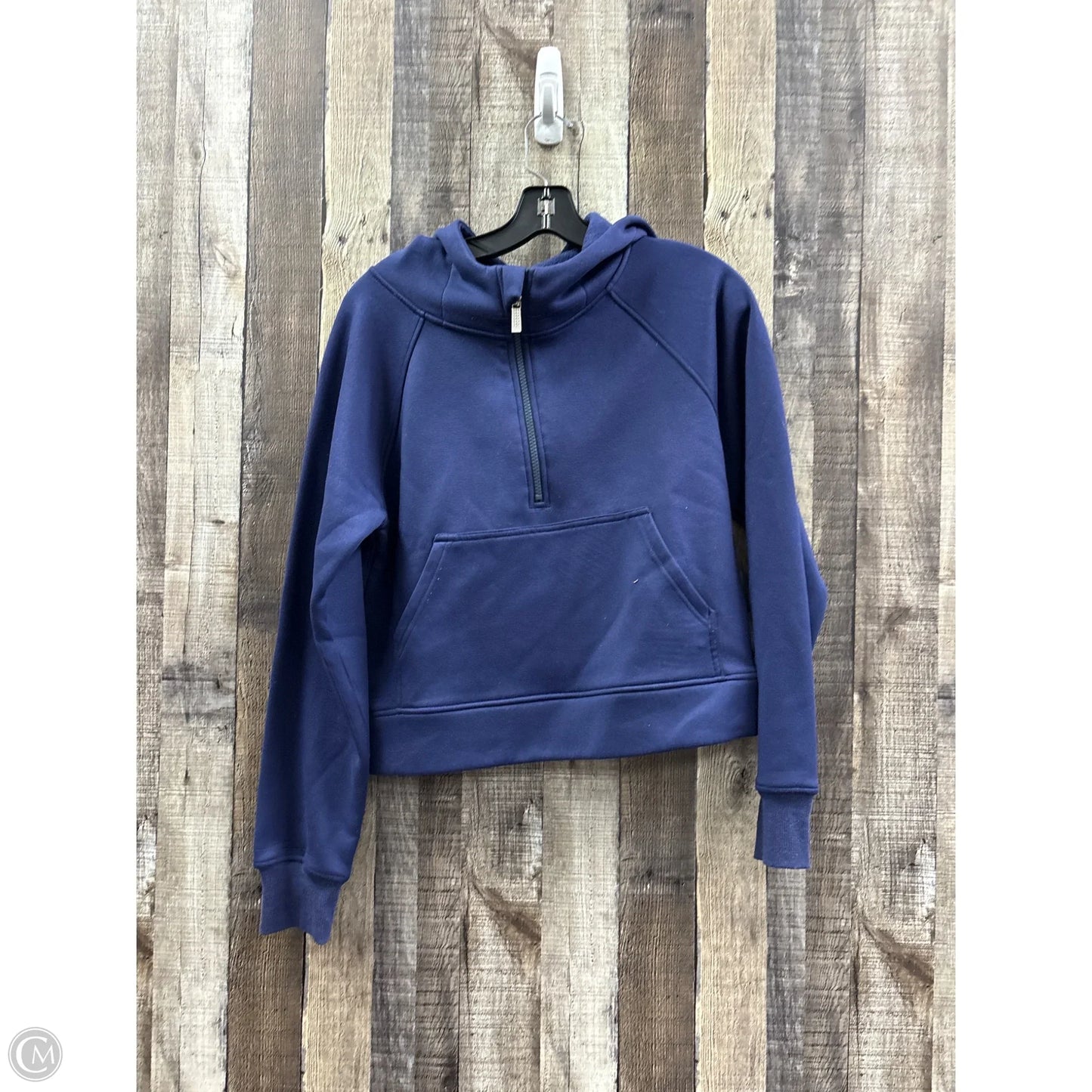 Sweatshirt Hoodie By Cme In Navy, Size: S