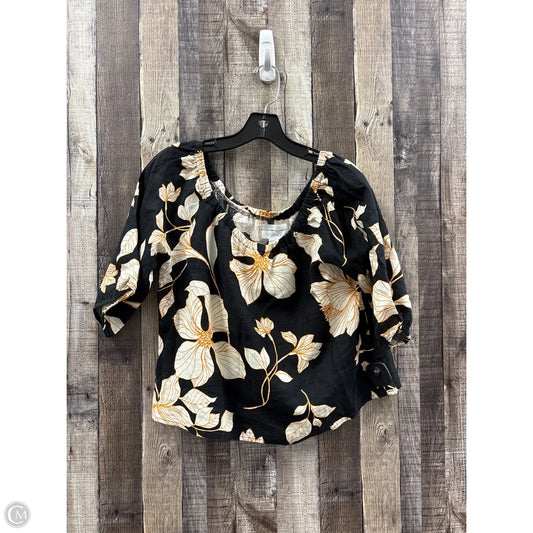 Top Short Sleeve By Cynthia Rowley In Multi-colored, Size: S