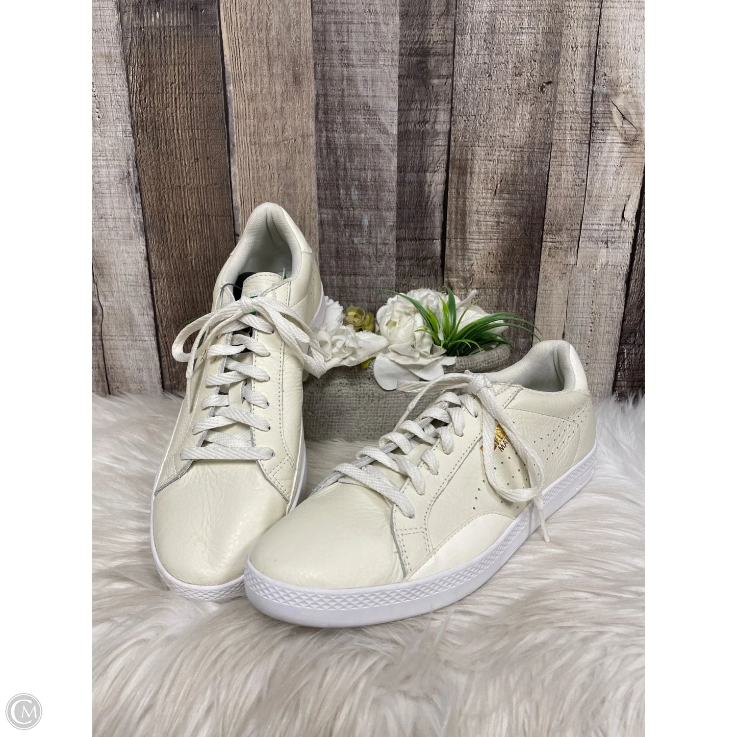 Shoes Athletic By Puma In Ivory, Size: 10.5