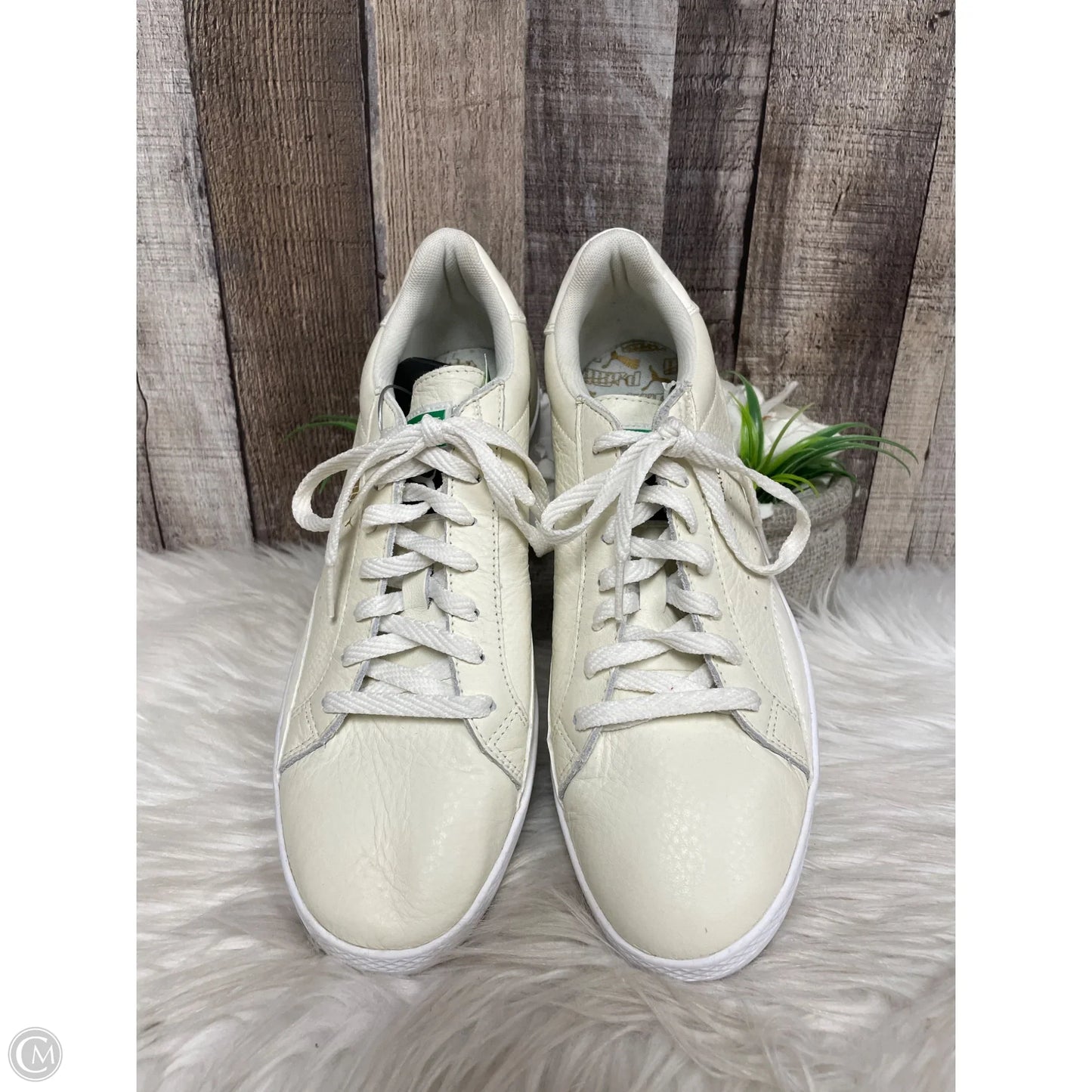 Shoes Athletic By Puma In Ivory, Size: 10.5