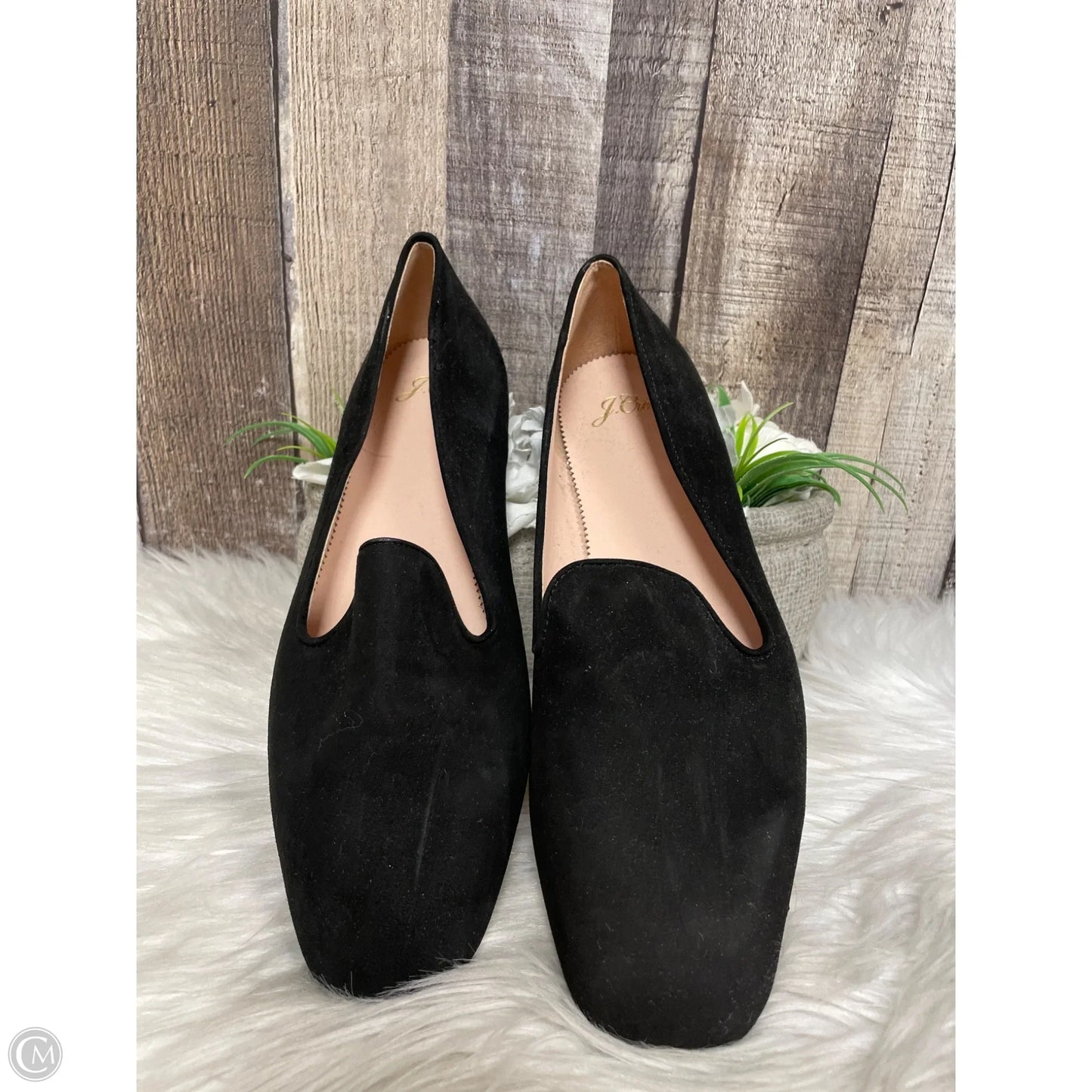 Shoes Flats By J. Crew In Black, Size: 10
