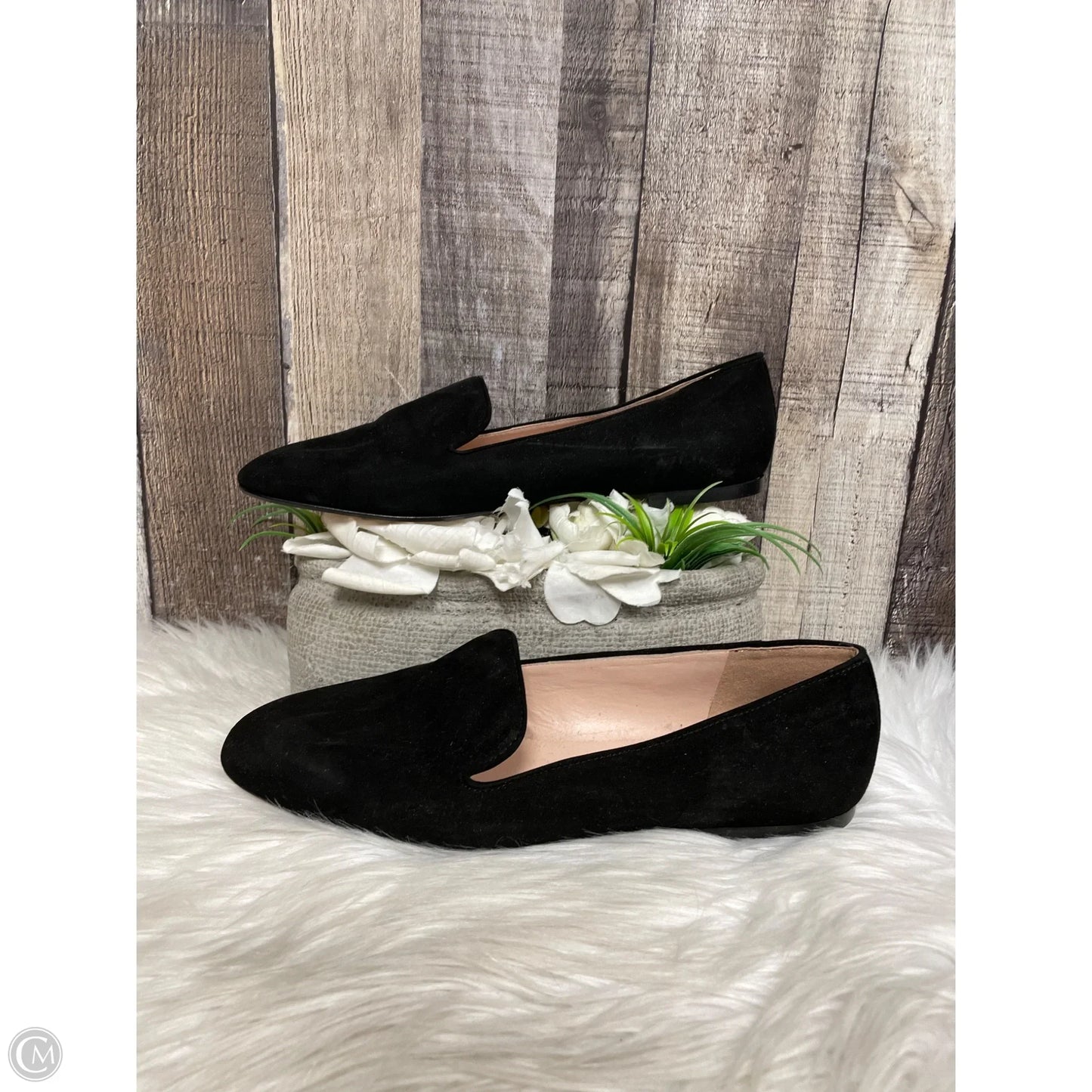 Shoes Flats By J. Crew In Black, Size: 10