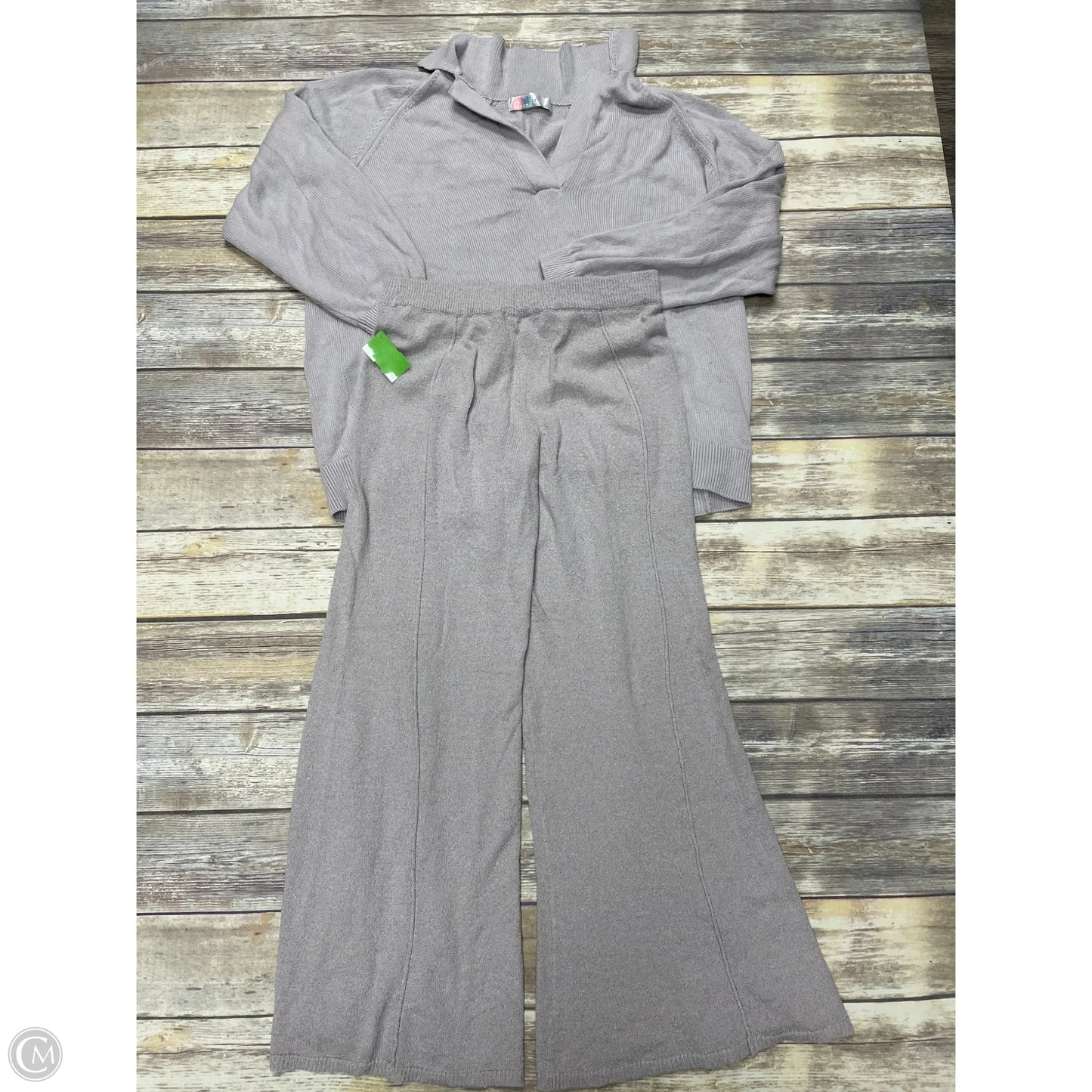 Pants Set 2pc By Free People In Grey, Size: S