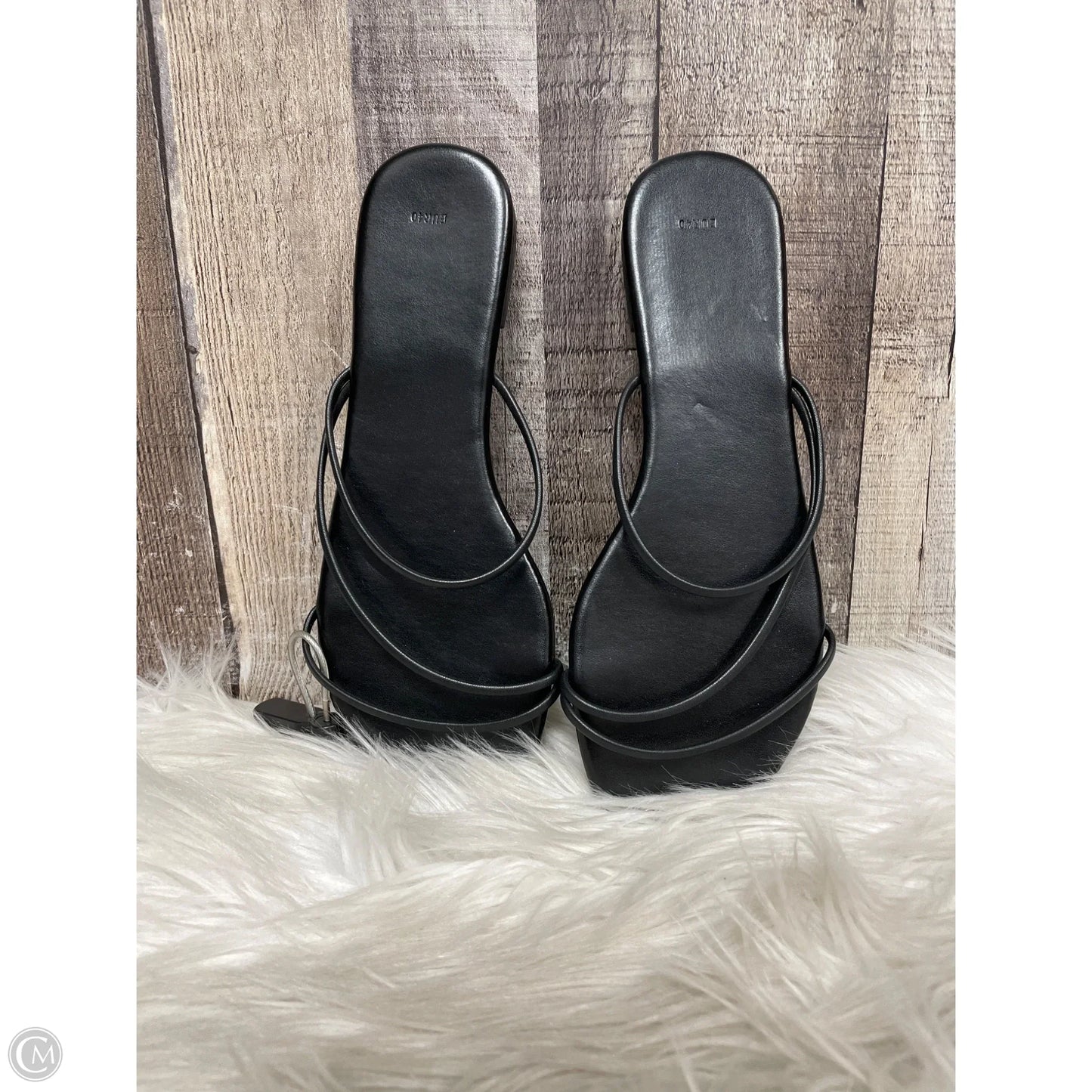 Sandals Flats By Cme In Black, Size: 10