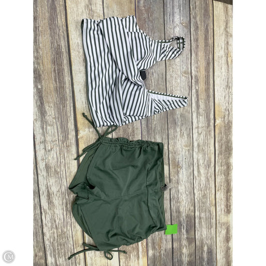 Swimsuit 2pc By Cmf In Green, Size: M