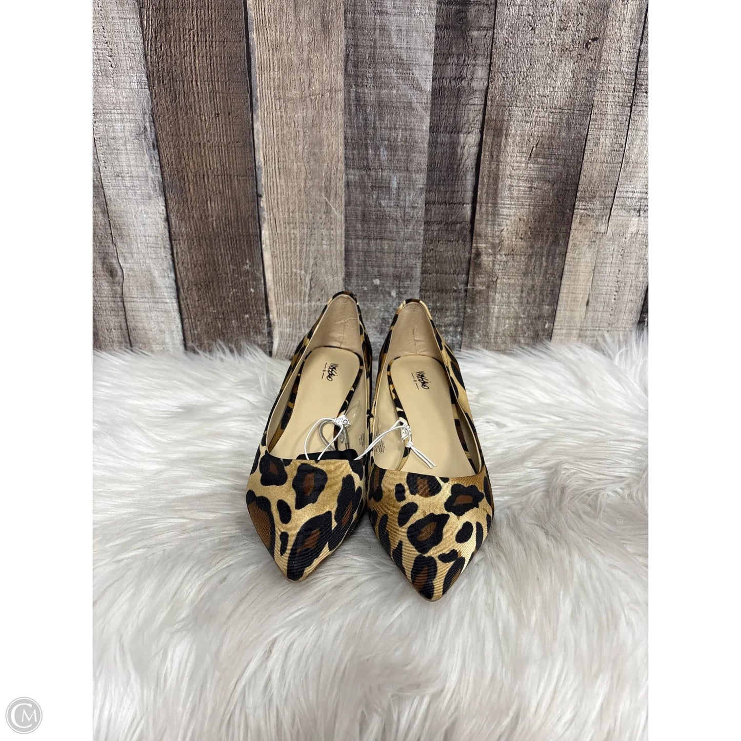 Shoes Heels Kitten By Mossimo In Animal Print, Size: 7.5
