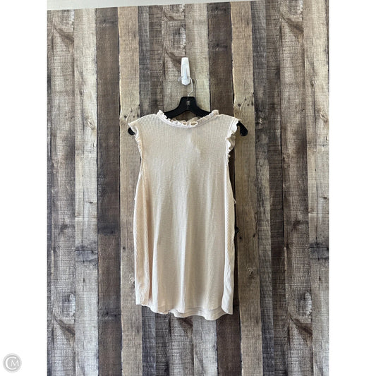 Top Sleeveless By Maurices In Tan, Size: Xxl