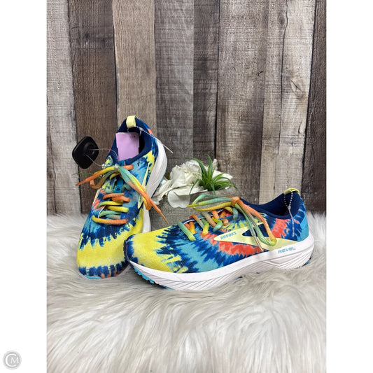 Shoes Athletic By Brooks In Multi-colored, Size: 7