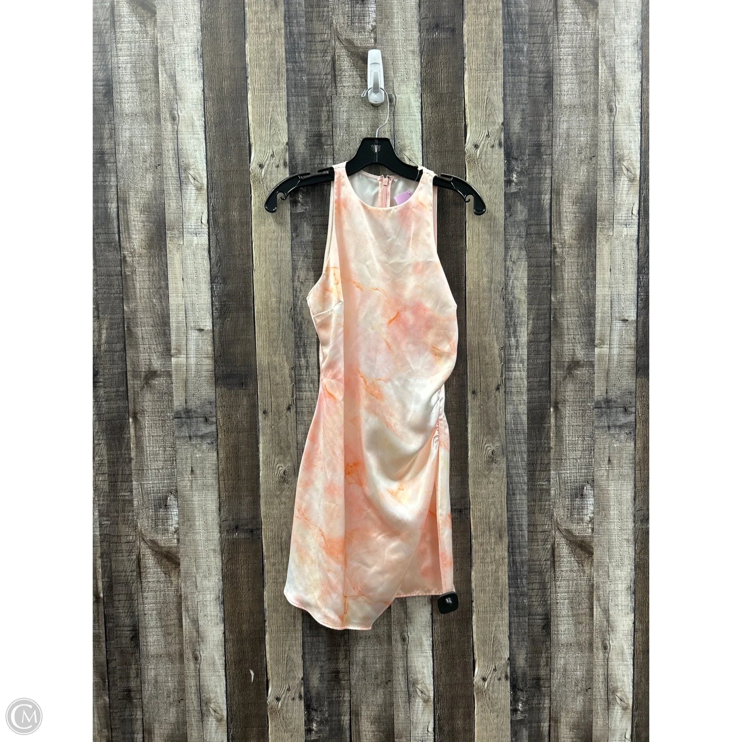 Dress Casual Midi By Open Edit In Orange, Size: Xs