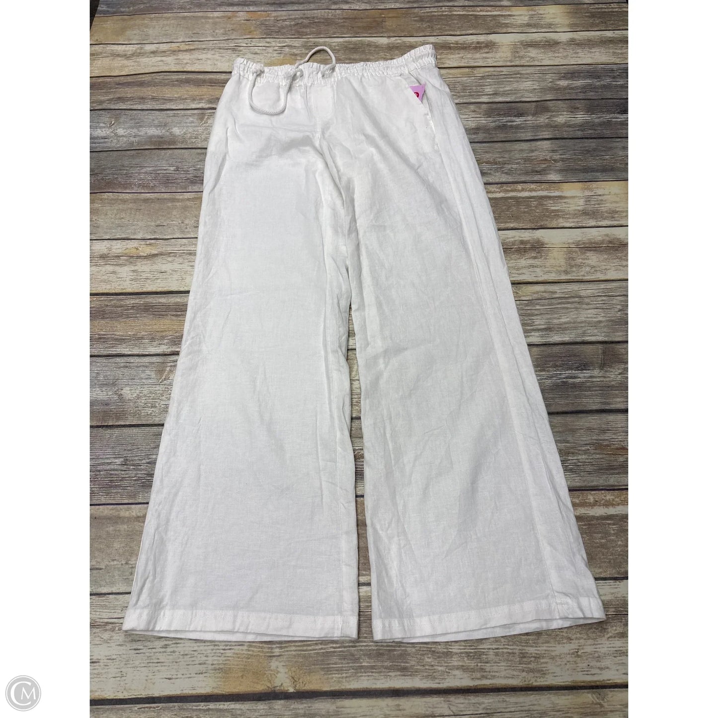 Pants Linen By New York And Co In White, Size: M