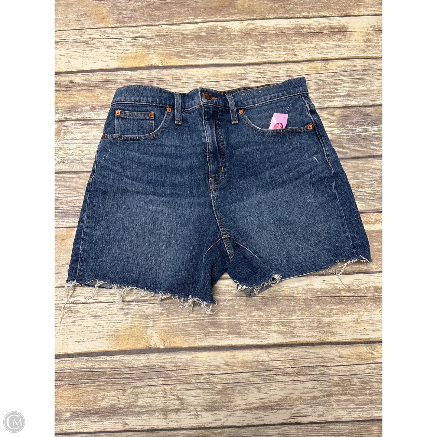Shorts By Madewell In Blue Denim, Size: 8