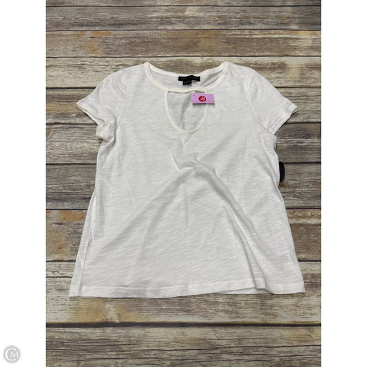 Top Short Sleeve By Sanctuary In White, Size: S