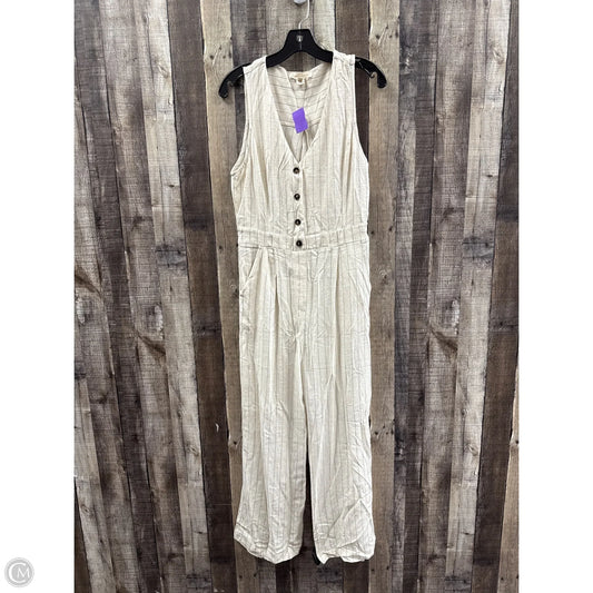 Jumpsuit By Monteau In Striped Pattern, Size: L