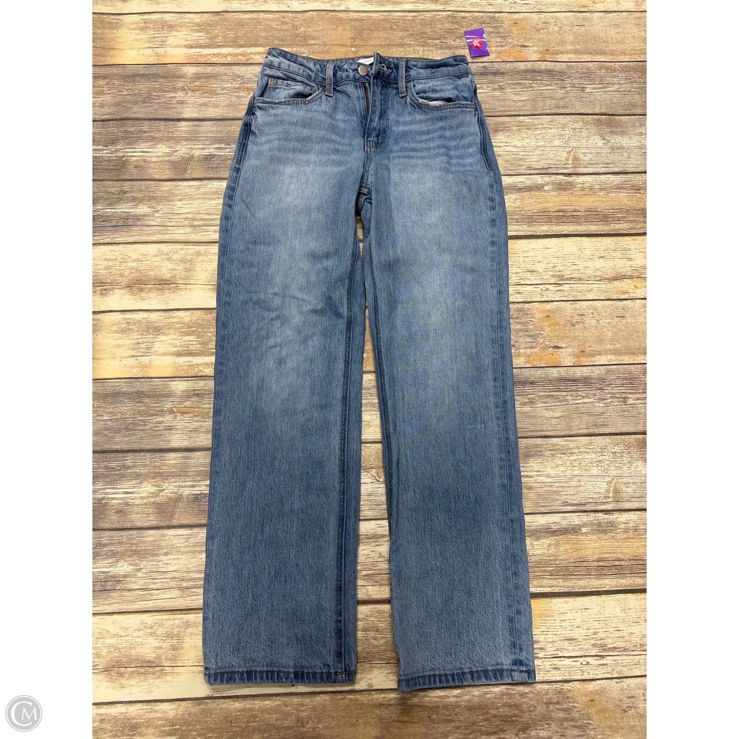 Jeans Straight By Altard State In Blue Denim, Size: 2
