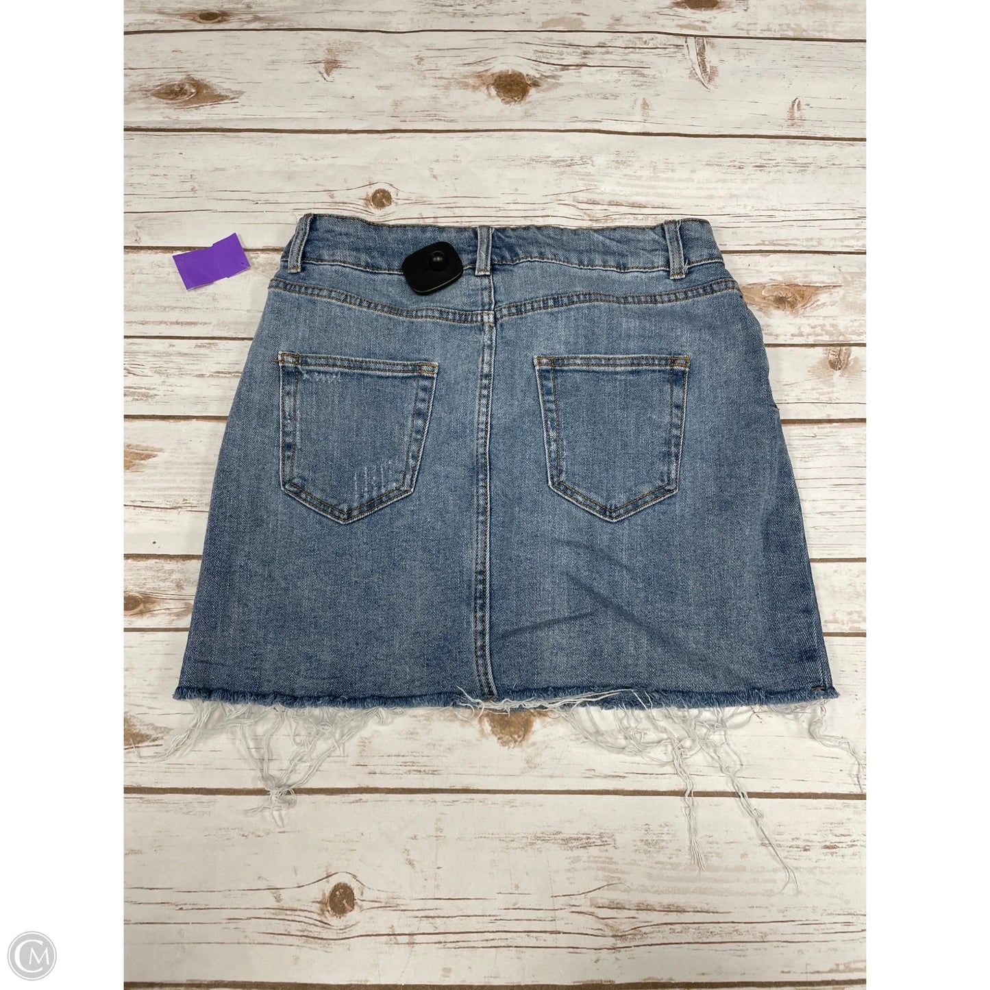 Skirt Midi By Wild Fable In Blue Denim, Size: 6