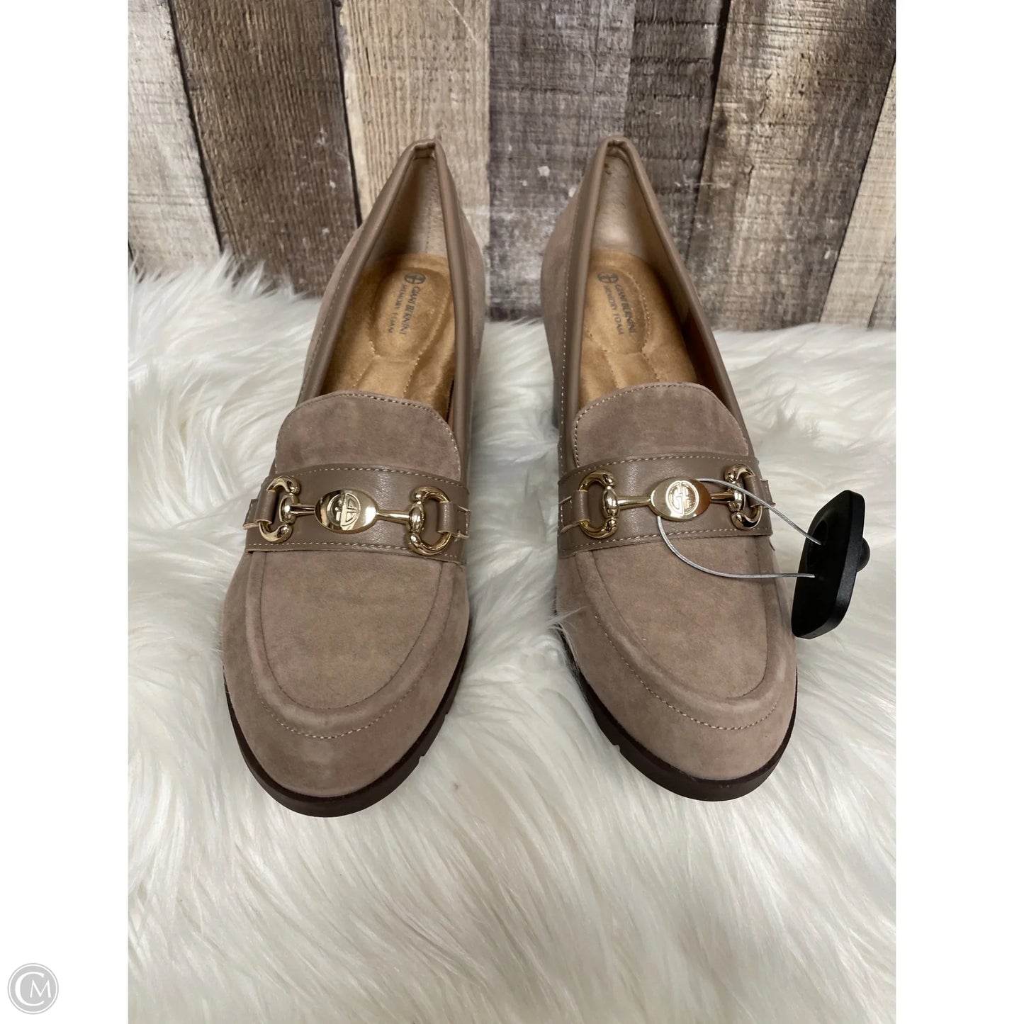 Shoes Heels Block By Giani Bernini In Tan, Size: 8