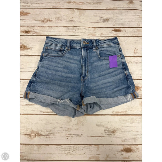 Shorts By American Eagle In Blue Denim, Size: 6