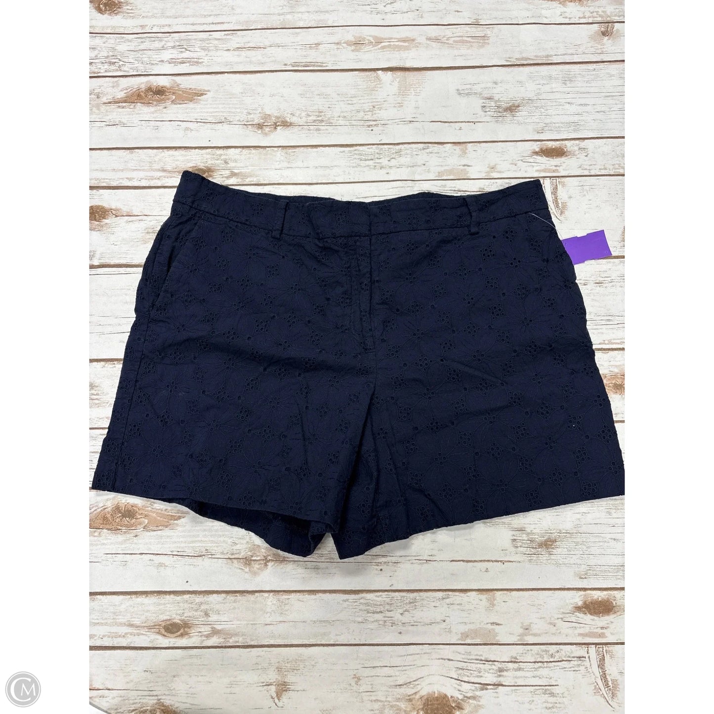 Shorts By Ann Taylor In Blue, Size: 16