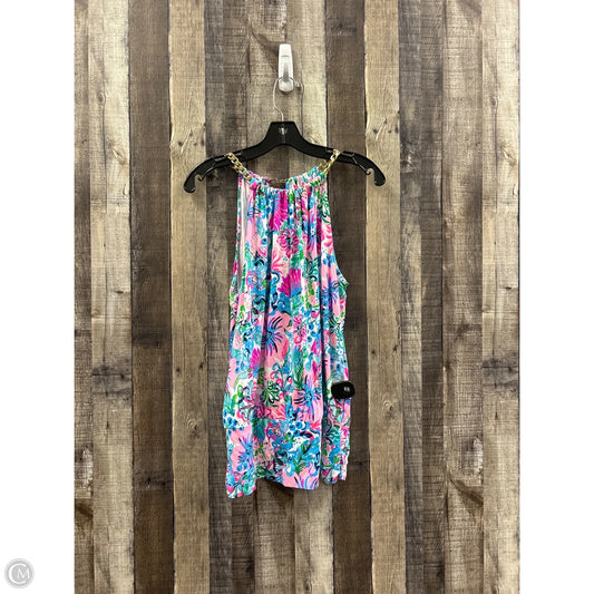 Top Sleeveless Designer By Lilly Pulitzer In Multi-colored, Size: M