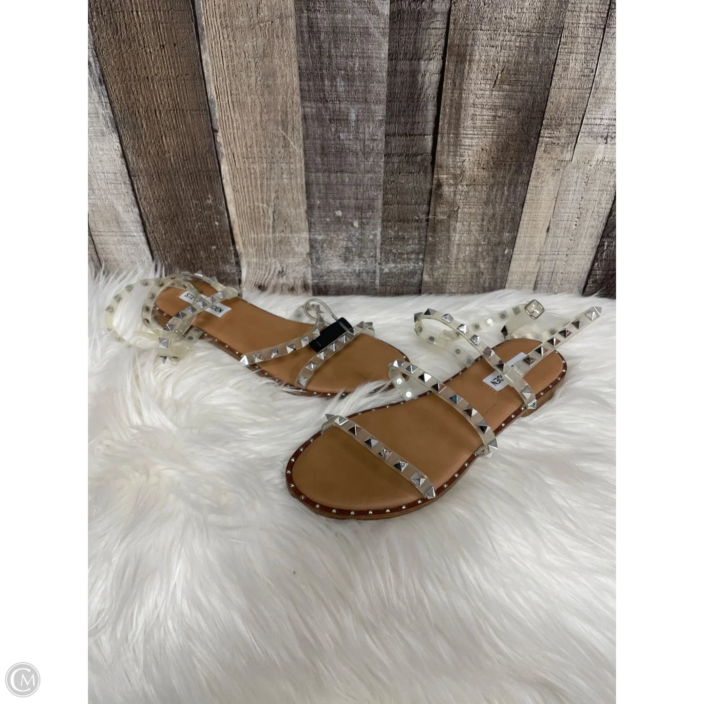 Shoes Flats By Steve Madden In Clear, Size: 8