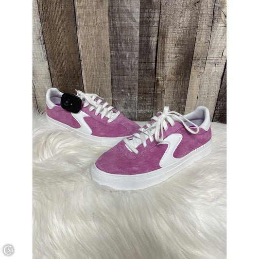 Shoes Sneakers By Skechers In Pink & White, Size: 9