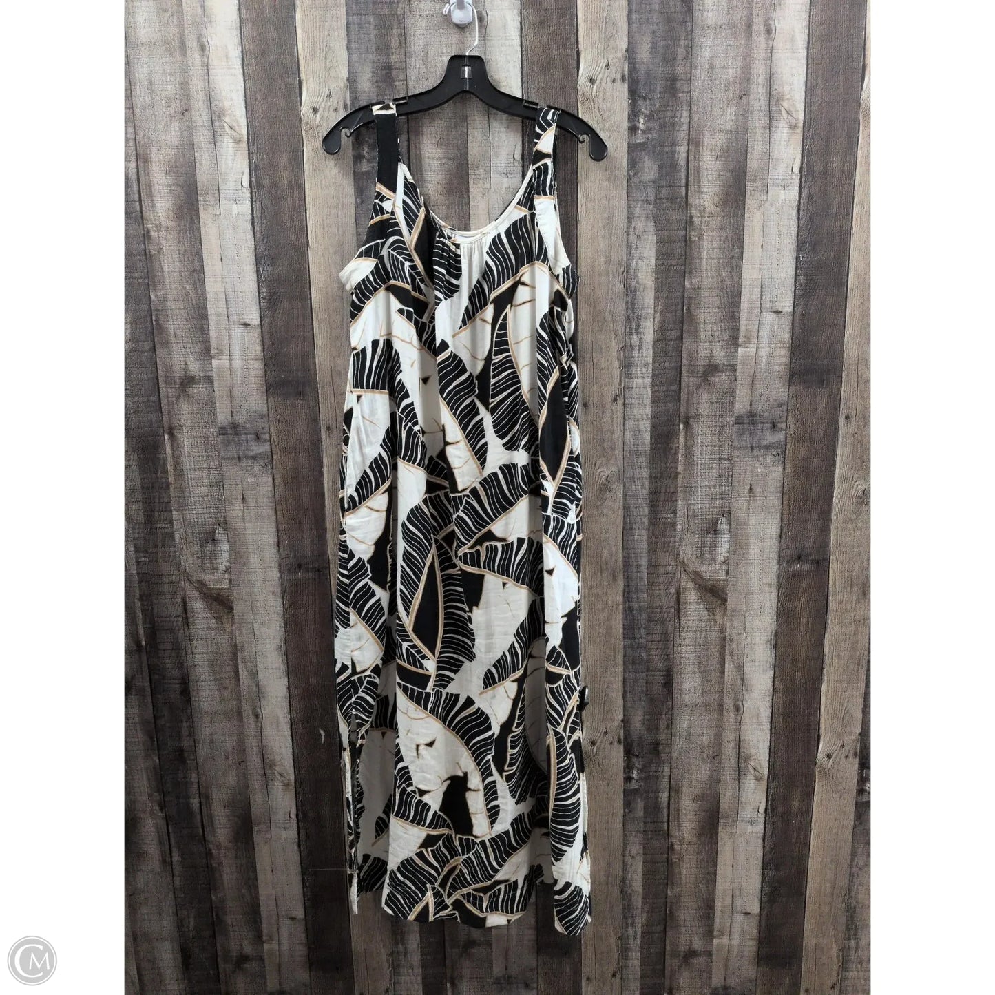 Dress Casual Maxi By Chicos In Floral Print, Size: M
