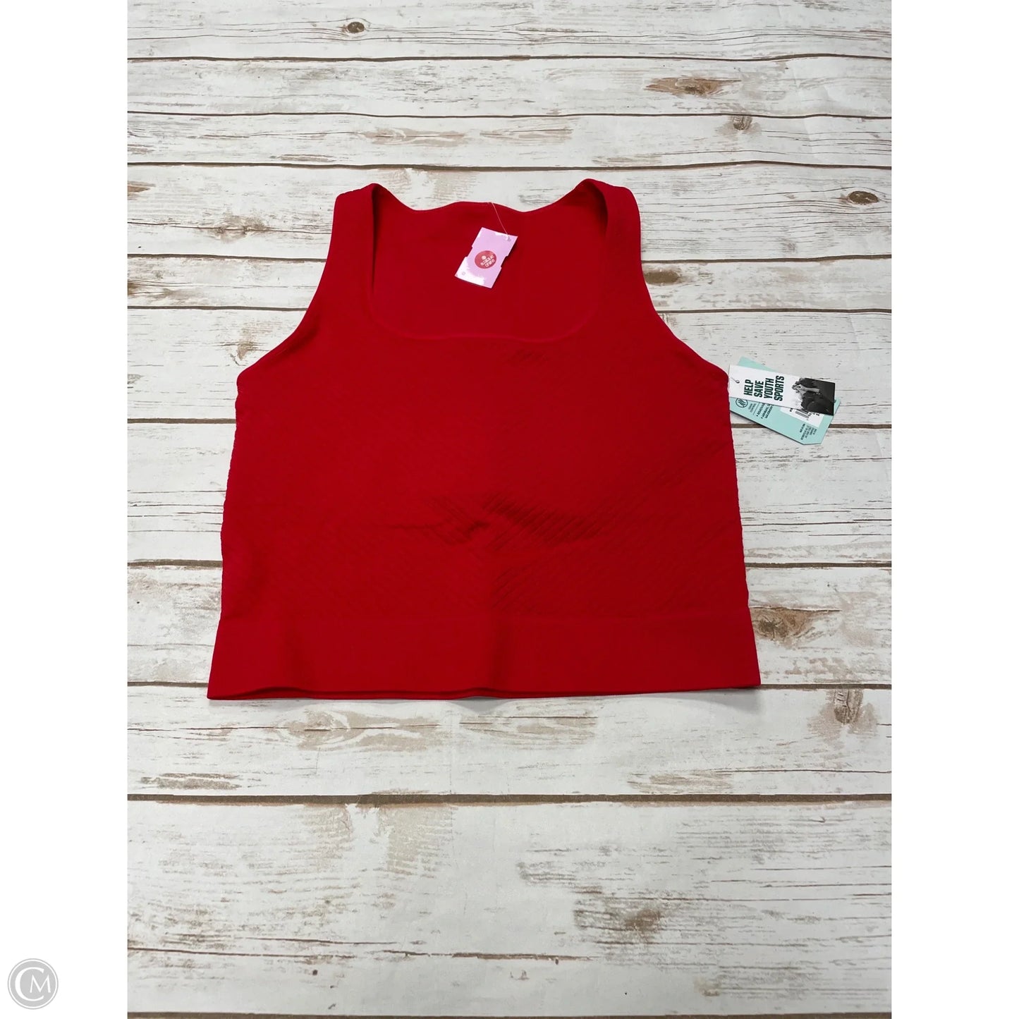 Athletic Tank Top By Dsg Outerwear In Red, Size: M