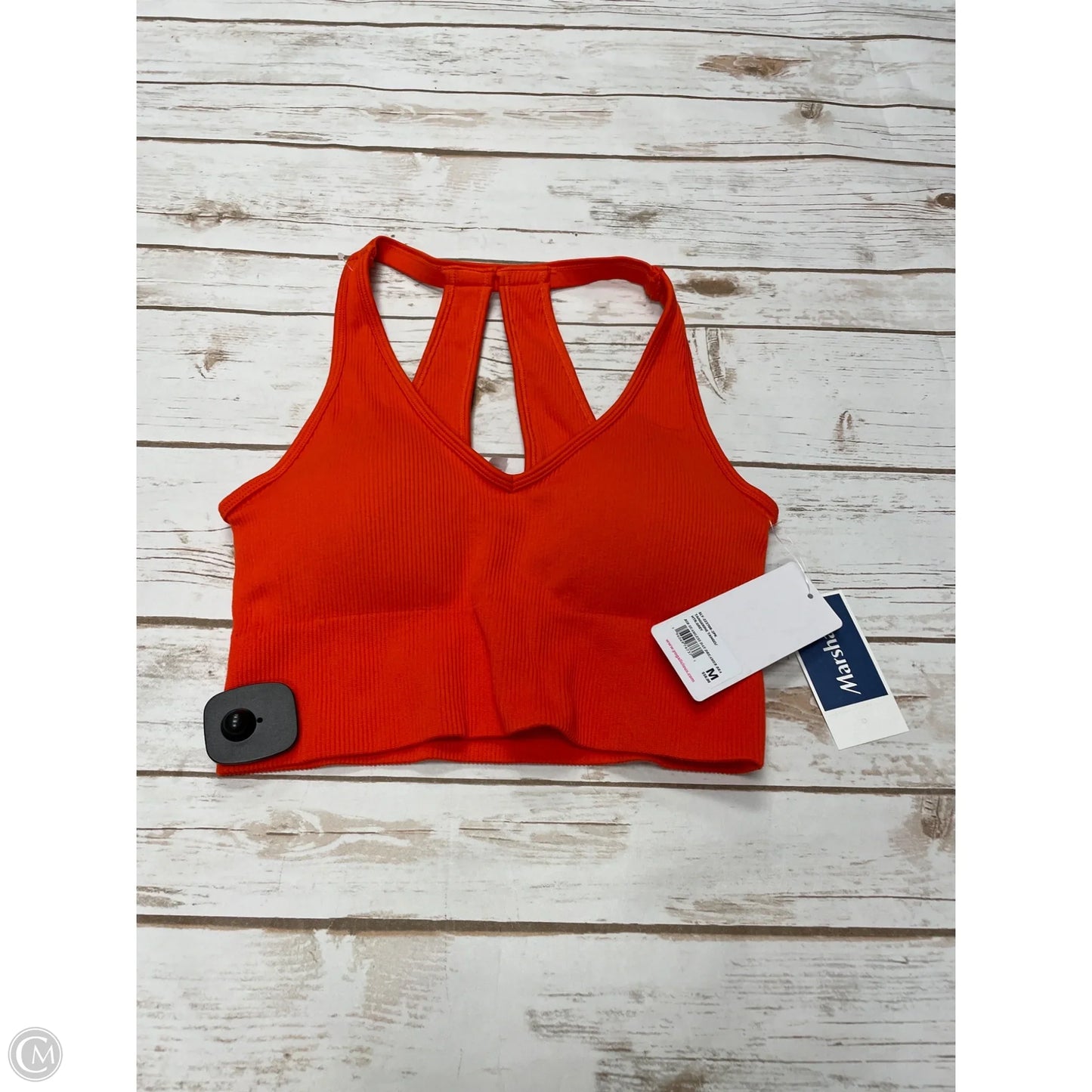 Athletic Tank Top By Yogalicious In Orange, Size: M