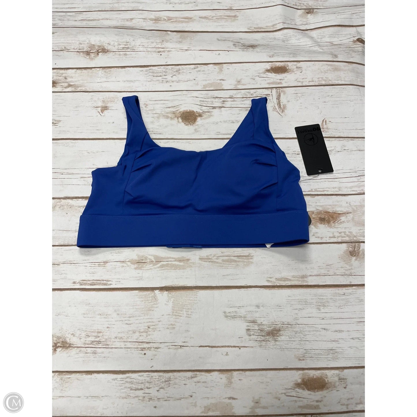 Athletic Bra By 90 Degrees By Reflex In Blue, Size: M