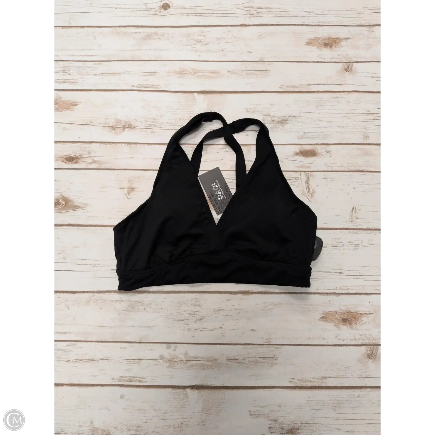 Swimsuit Top By Cme In Black, Size: M