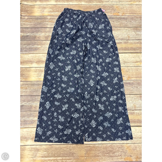 Pants Wide Leg By Cme In Blue, Size: M