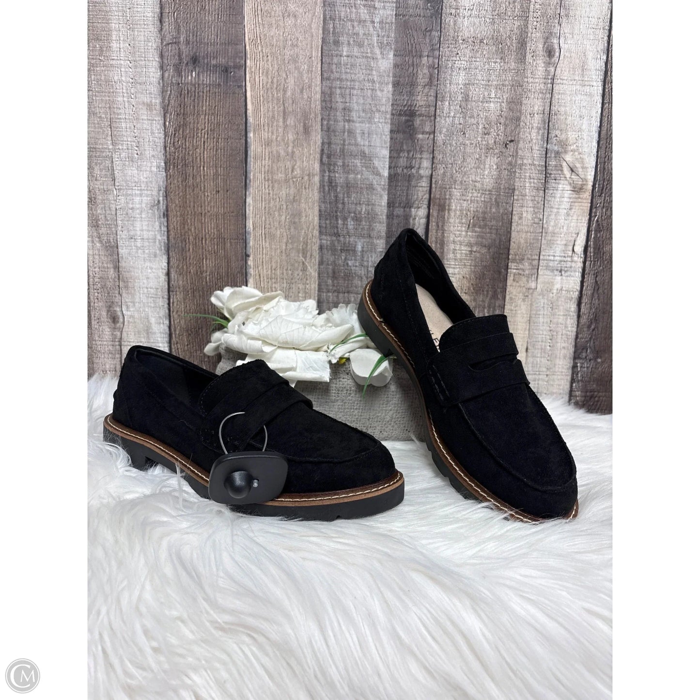 Shoes Flats By Anne Klein In Black, Size: 7