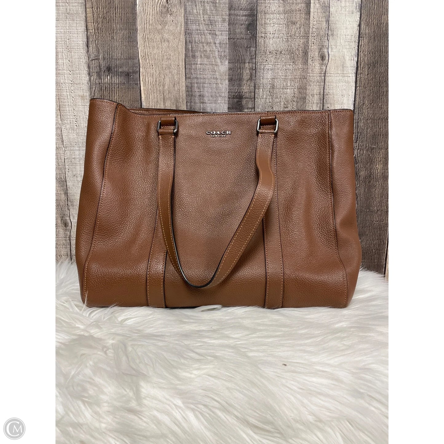Handbag Designer By Coach, Size: Large