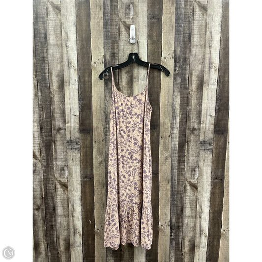 Dress Casual Midi By A New Day In Multi-colored, Size: M