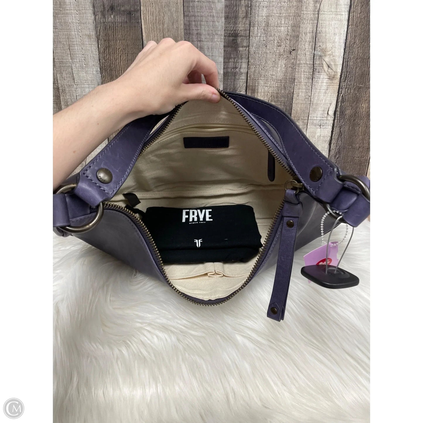 Handbag Designer By Frye, Size: Large