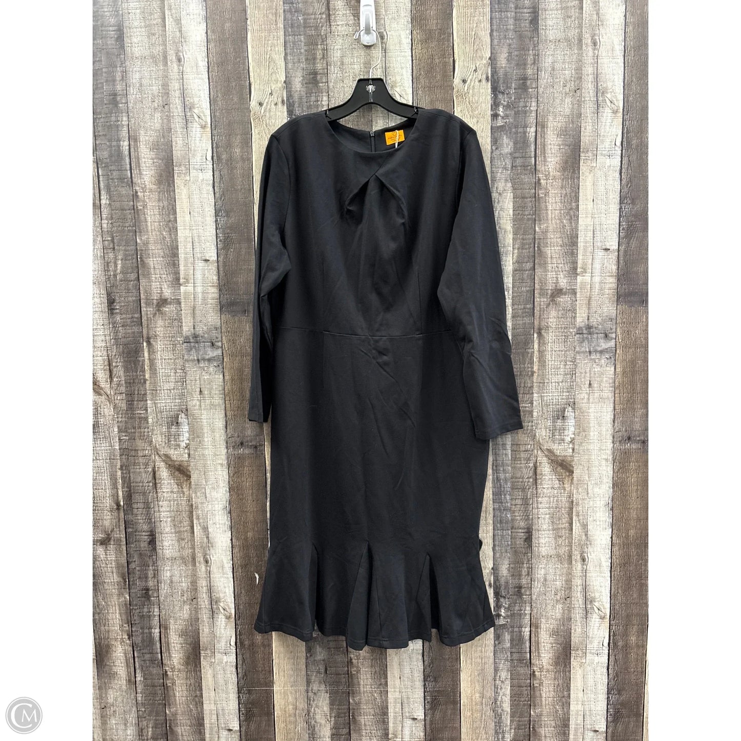 Dress Party Midi By Cme In Black, Size: 2x