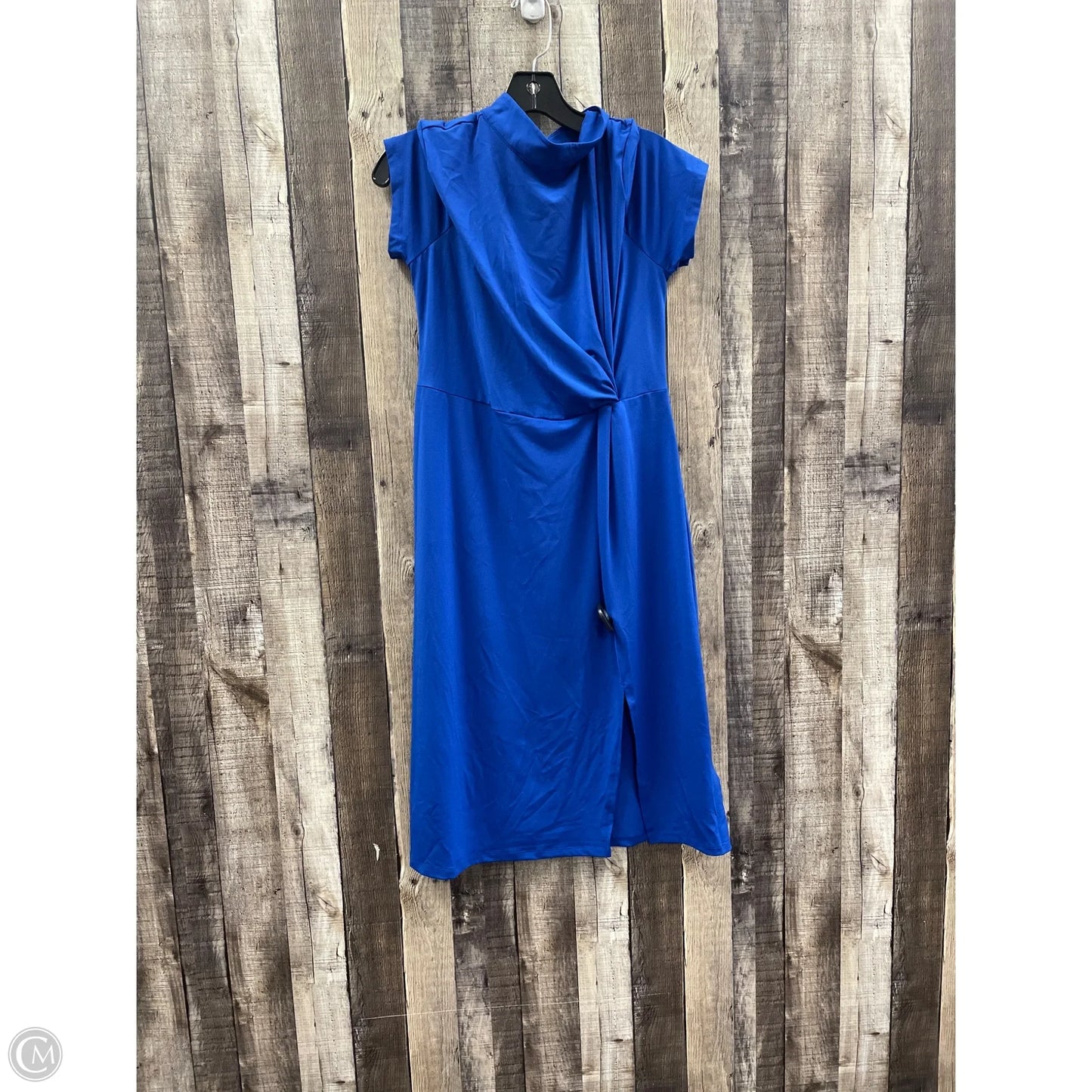 Dress Casual Midi By Ellen Tracy In Blue, Size: M