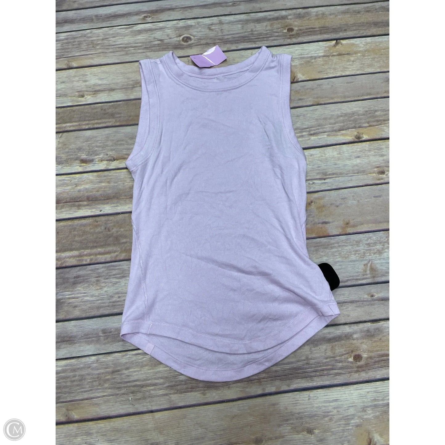 Top Short Sleeve Basic By Cmf In Pink, Size: S