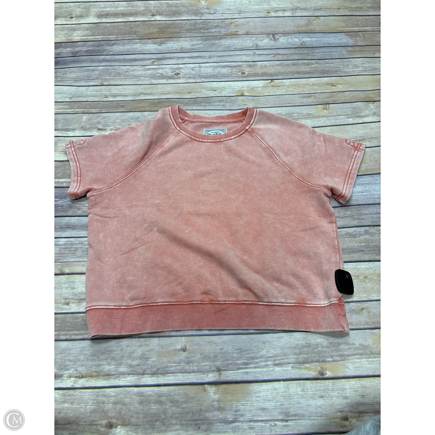 Sweatshirt Crewneck By Cme In Orange, Size: M