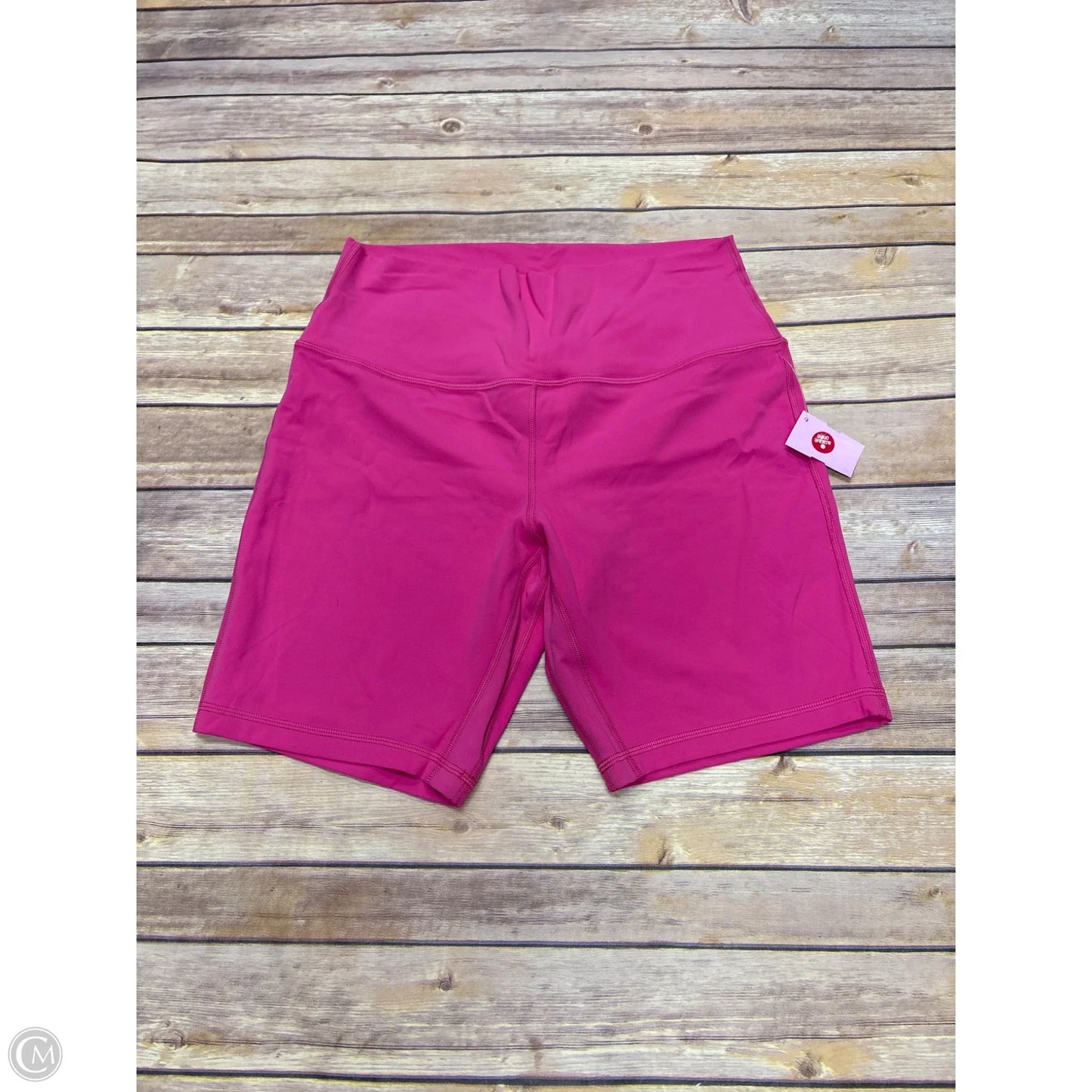 Athletic Shorts By Lululemon In Pink, Size: 12
