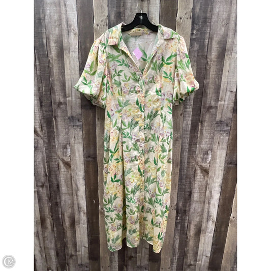 Dress Casual Maxi By Melloday In Multi-colored, Size: L
