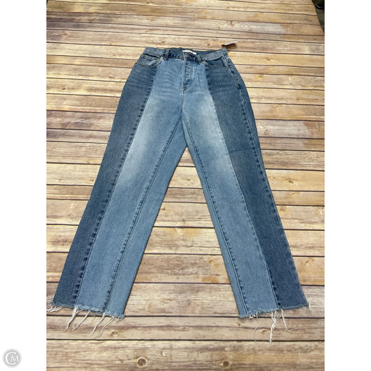 Jeans Straight By Pacsun In Blue Denim, Size: 2