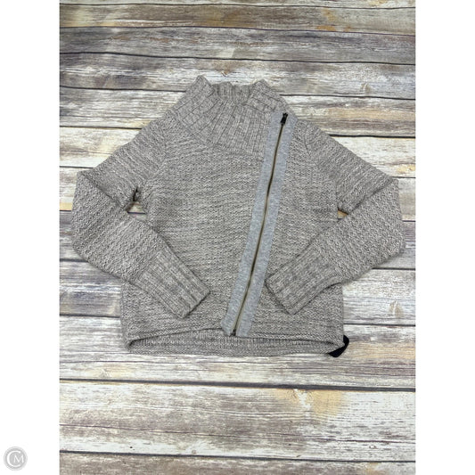 Athletic Jacket By Athleta In Grey, Size: M