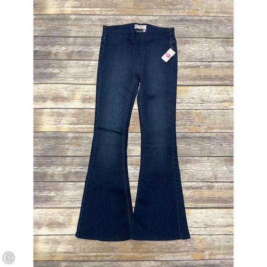 Jeans Wide Leg By Free People In Blue Denim, Size: 0
