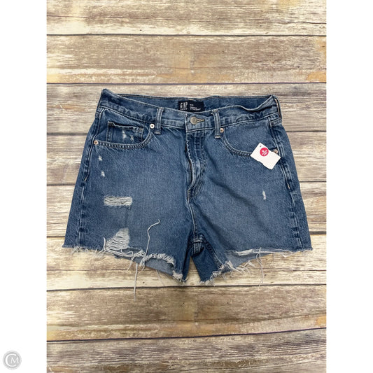 Shorts By Gap In Blue Denim, Size: 8